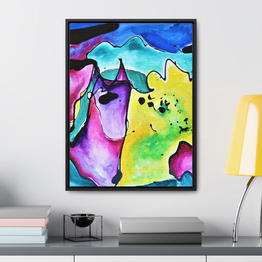 Cat Dog Gallery Canvas Wraps, Vertical Frame