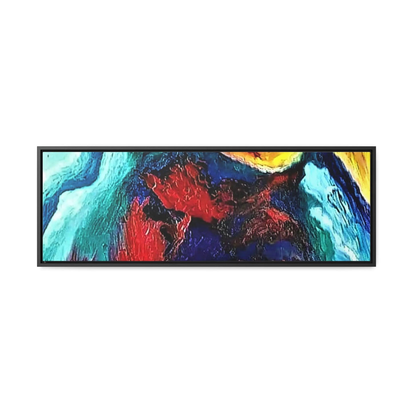 Cavern Gallery Canvas Wraps, Horizontal Frame 36″ x 12″ Premium Gallery Wraps (1.25″)