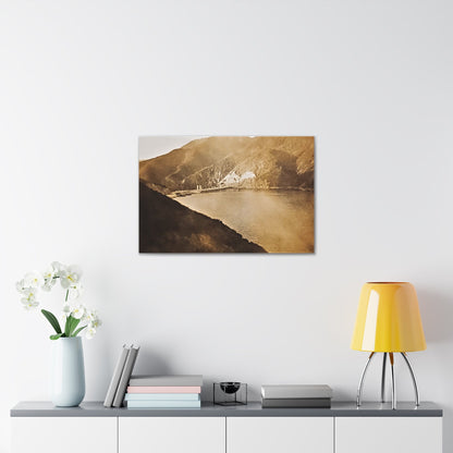 Morris Dam Lake Canvas Gallery Wraps 30" x 20" 1.25"