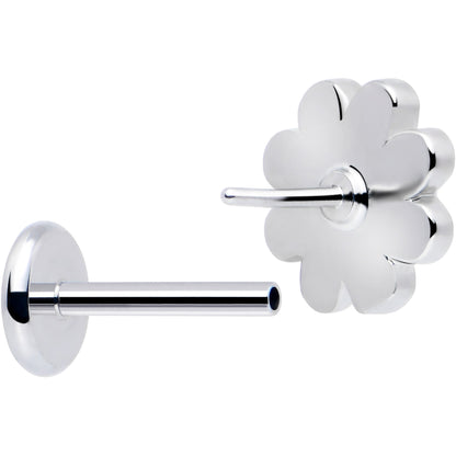 Daisy Flower Flat Back Stud Earrings - 1 Pair - - EARRING Flat Back