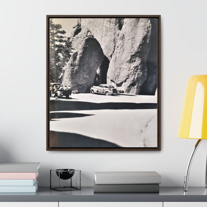 At the Needles Gallery Canvas Wraps Vertical Frame 20″ x 24″ Premium Gallery Wraps (1.25″) Walnut