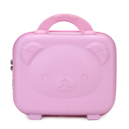 Luxury Cartoon Bear Travel Suitcase for Kids (14-Inch) - Kia Day Design