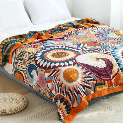 Sunset Throw Blanket Kia Day Design