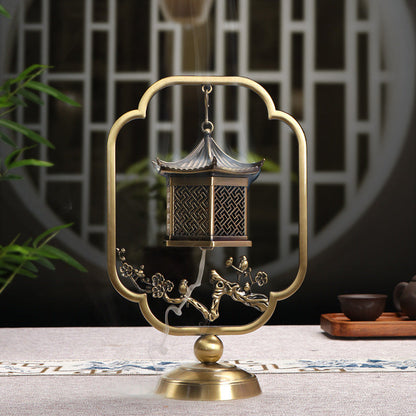 Decorative Metal Incense Burner - - Incense