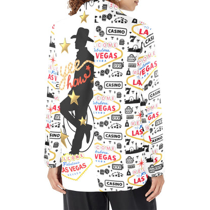 Baha Ranch Yeehaw Cowboy Vegas Western Blazer - - Jackets & Blazers