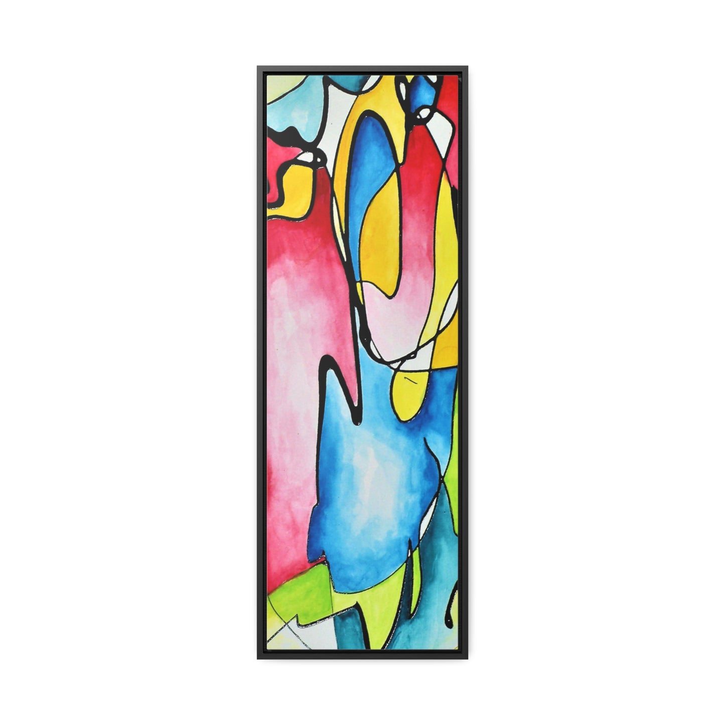 Blue Flame Gallery Canvas Wraps, Vertical Frame