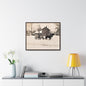 Milk Man Gallery Canvas Wraps Horizontal Frame 30″ x 24″ Walnut 1.25"