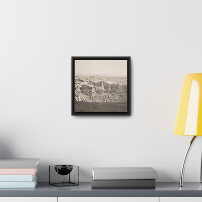 The Pinnacles Gallery Canvas Wraps Square Frame 10″ x 10″ Premium Gallery Wraps (1.25″) Black