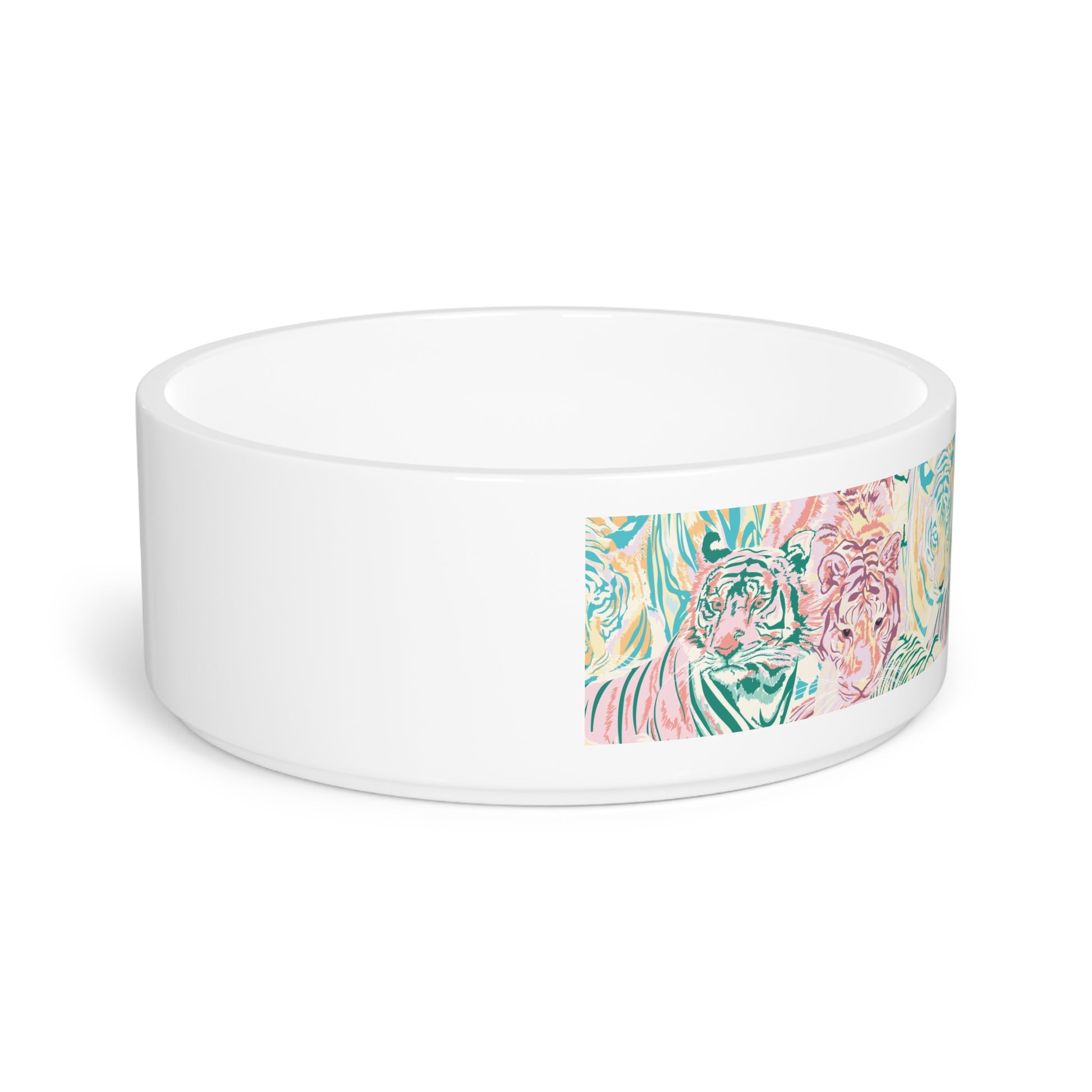 Tropical Tiger Pet Bowl - Kia Day Design