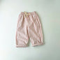 Childrens Linen Pants pink