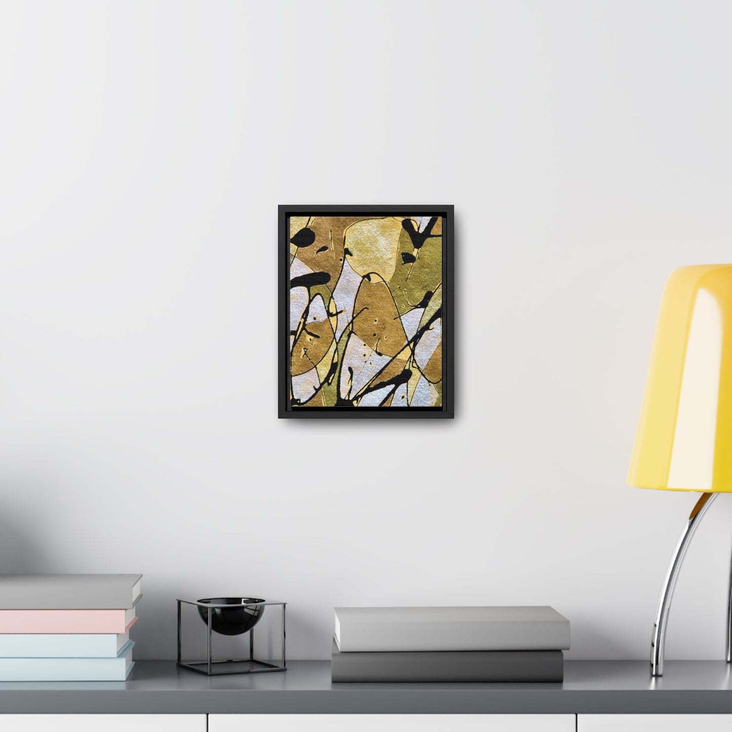 Gold Rush Gallery Canvas Wraps, Vertical Frame