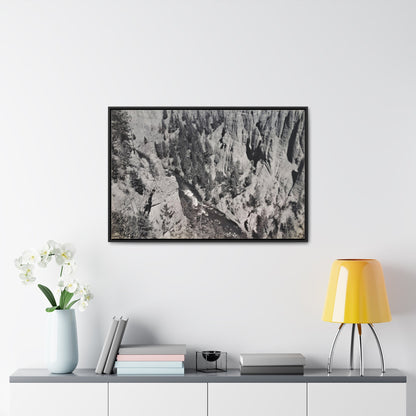 Cleopatras Needle Gallery Canvas Wraps Horizontal Frame 36″ x 24″ Black 1.25"