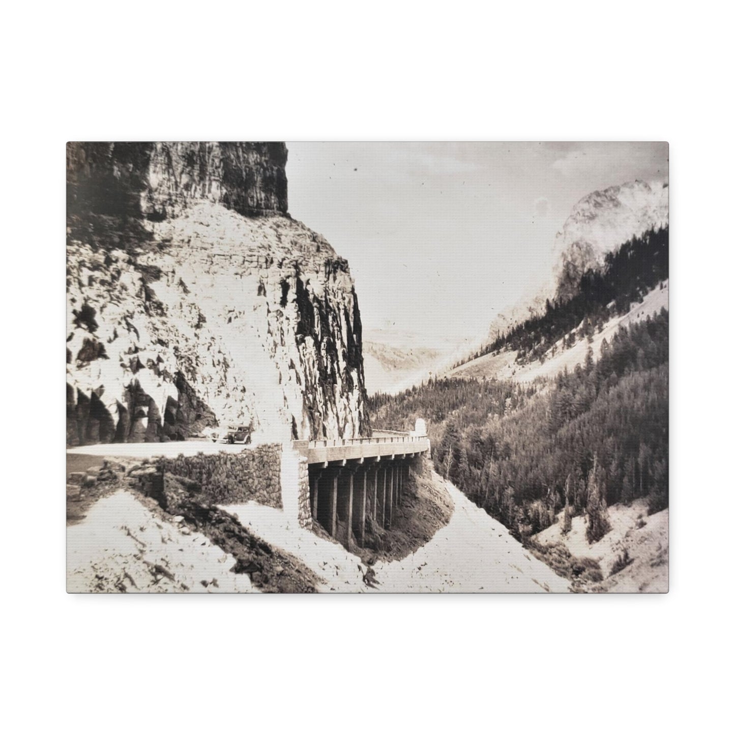 Golden Gate Canyon Colorado Stretched Canvas