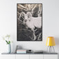 Yellowstone Big Horn Sheep Gallery Canvas Wraps Vertical Frame 32″ x 48″ Premium Gallery Wraps (1.25″) Black