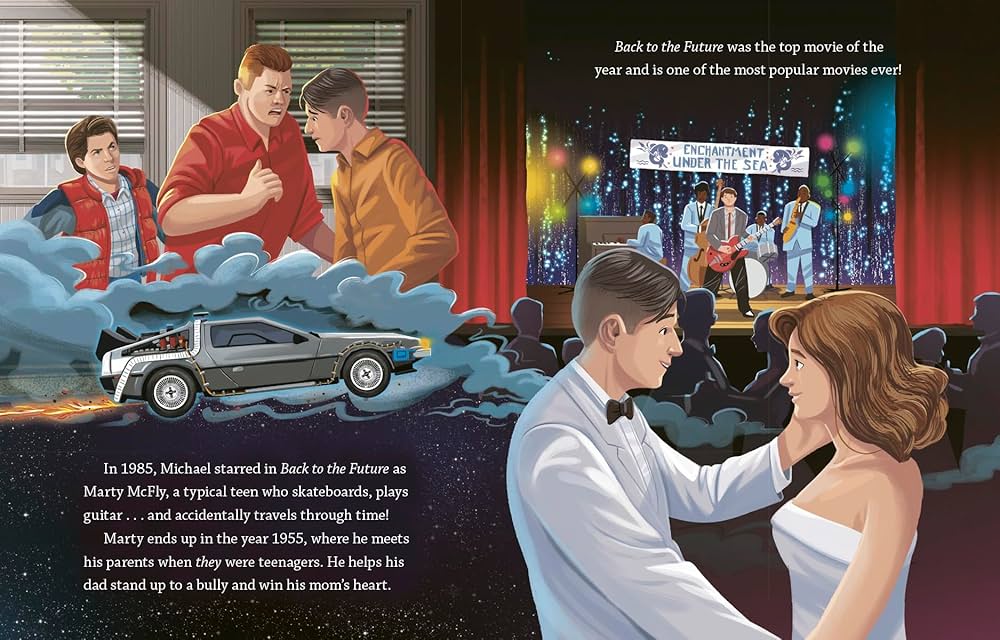 'Michael J. Fox: A Little Golden Book Biography' [2025]- Back to the Future™- {{Product type}}