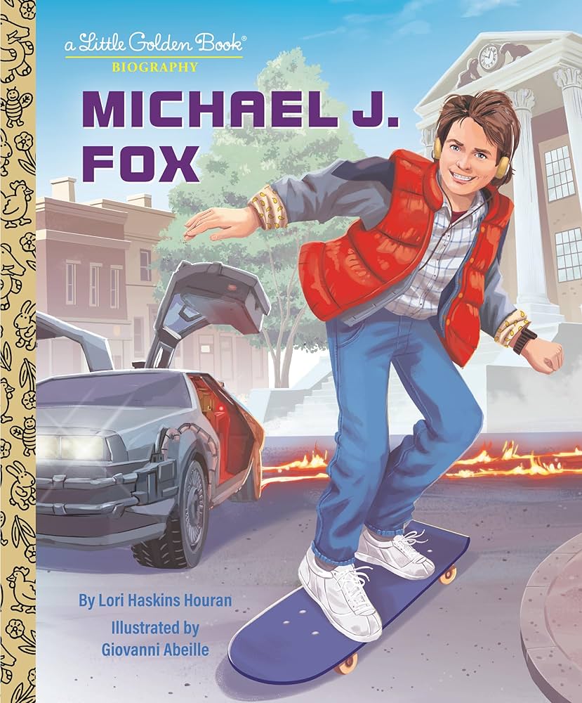 'Michael J. Fox: A Little Golden Book Biography' [2025]- Back to the Future™- {{Product type}}