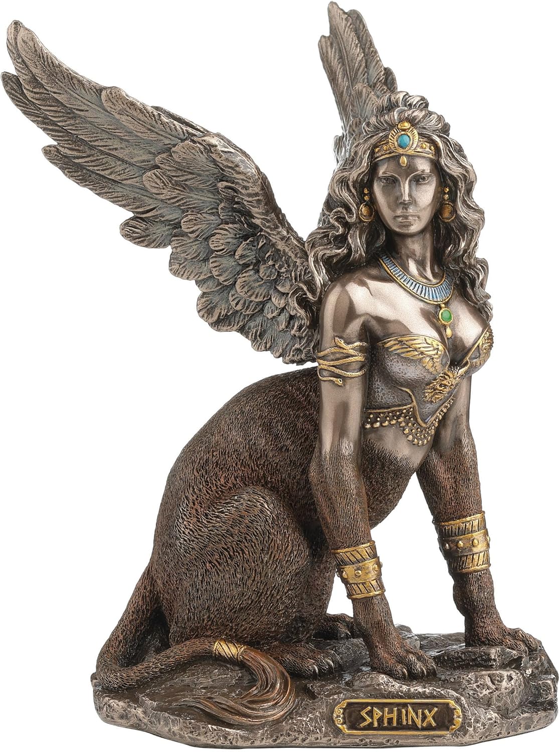 Greek Sphinx, Riddler of Thebes Figurine - - Fairy Figurines