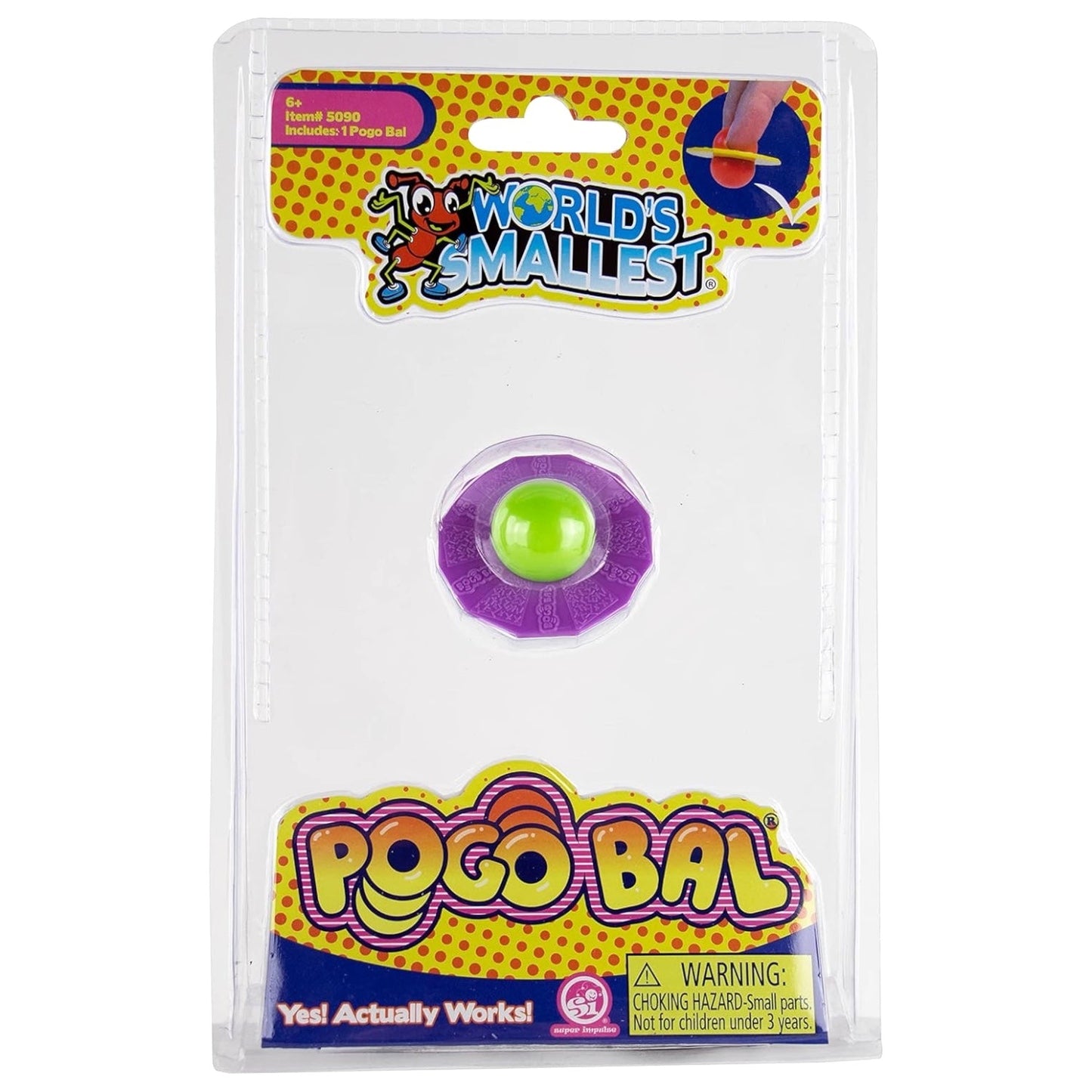 World's Smallest Pogo Ball- Rust & Cinder- {{Product type}}