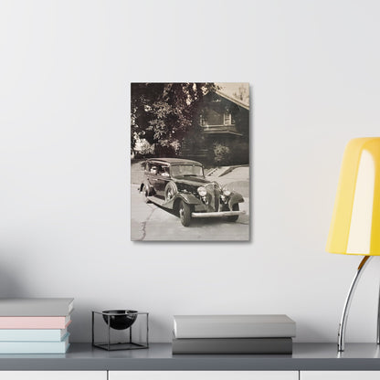 Classic Car Stretched Canvas 1.5" 12″ x 16″