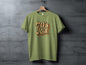 Retro Style 70s Kid With Colorful Layers T-Shirt