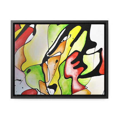 Red Mushroom Gallery Canvas Wraps, Horizontal Frame 14″ x 11″ Black Premium Gallery Wraps (1.25″)