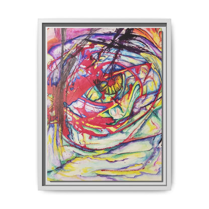 The Eye Framed Art Print - Kia Day Design