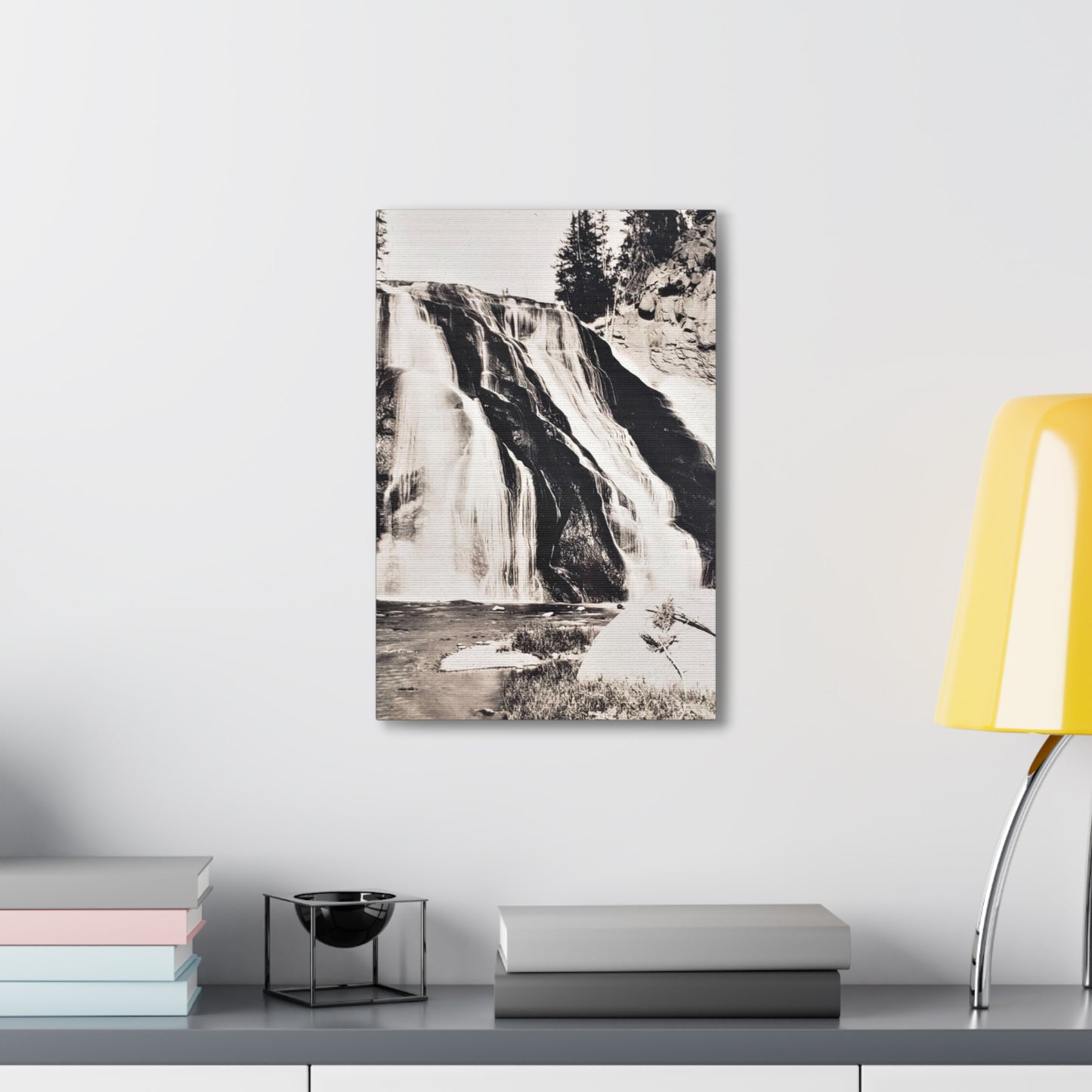 Gibbon Falls Yellowstone Canvas Gallery Wraps