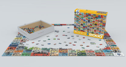 Puzzle: The BIG Puzzle Collection - The VW Groovy Bus - - Puzzle