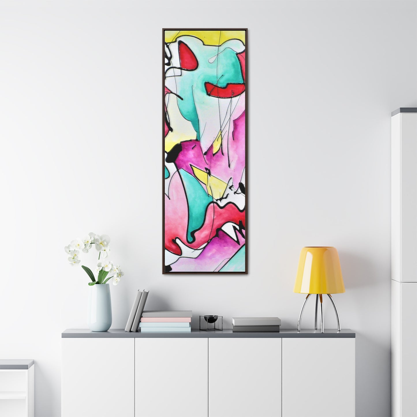 Glass Gallery Canvas Wraps, Vertical Frame