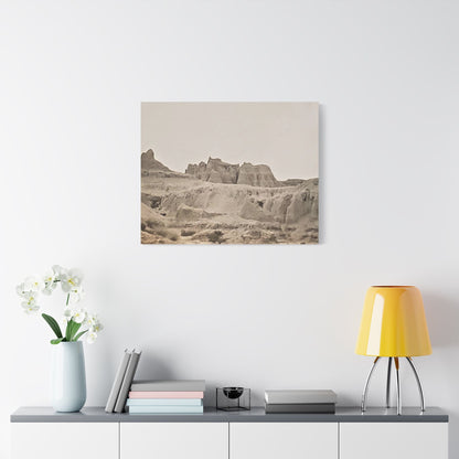 West Satin Canvas Stretched