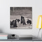 Yellowstone Grizzly Bears Canvas Gallery Wraps 20″ x 20″ 1.25"