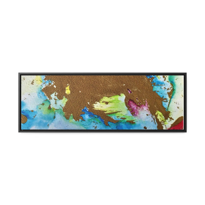 Through The Vapor Gallery Canvas Wraps, Horizontal Frame 36″ x 12″ Premium Gallery Wraps (1.25″)