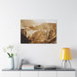 Back View Morris Dam Spillway Canvas Gallery Wraps 36" x 24" 1.25"