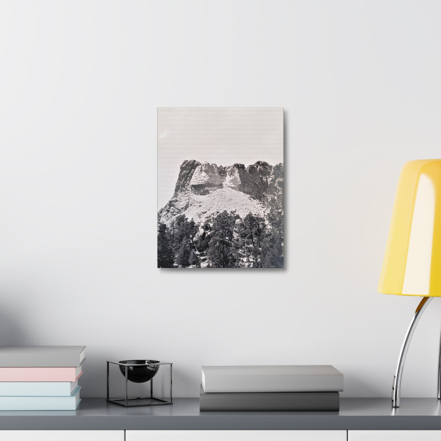 Black Hills Mount Rushmore Stretched Canvas