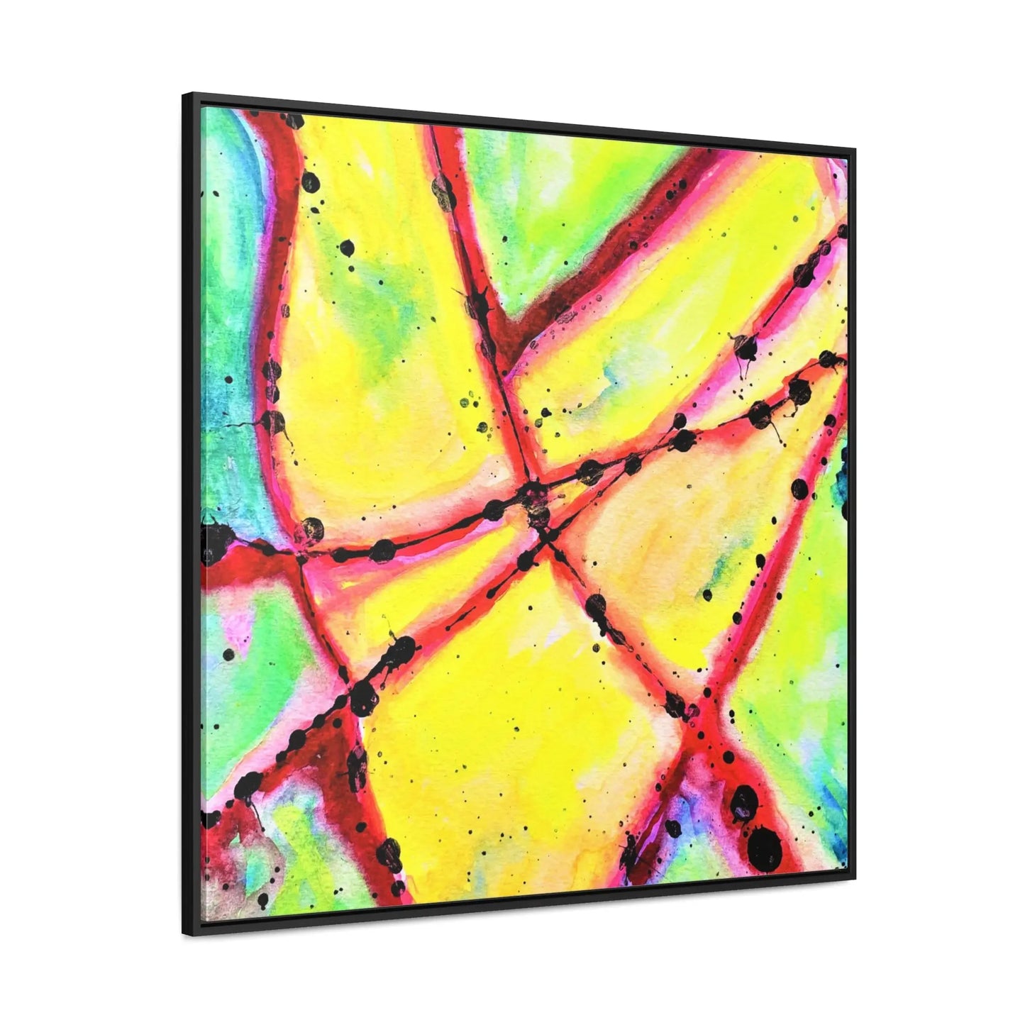 Love Chained Gallery Canvas Wraps, Square Frame