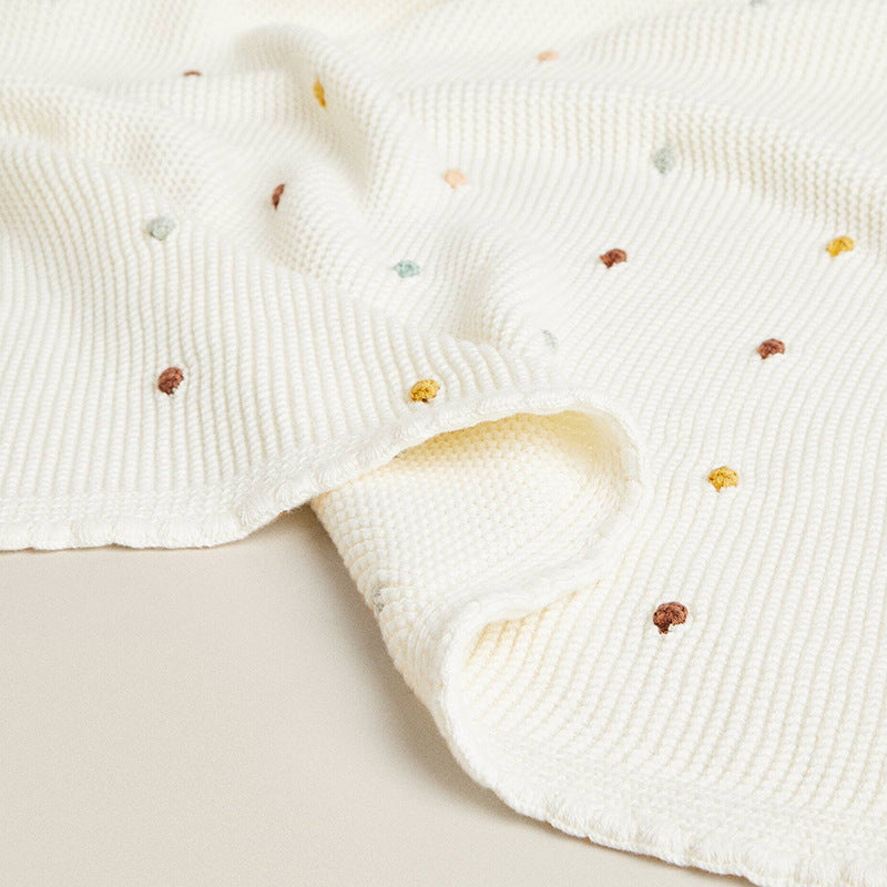 Nordic Minimalist Multi-Color Office Nap Blanket - - blanket