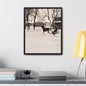 Carriage Ride Gallery Canvas Wraps Vertical Frame 16″ x 20″ Premium Gallery Wraps (1.25″) Black