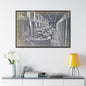 Boulder Dam Powerhouse Gallery Canvas Wraps Horizontal Frame 48″ x 32″ Black 1.25"