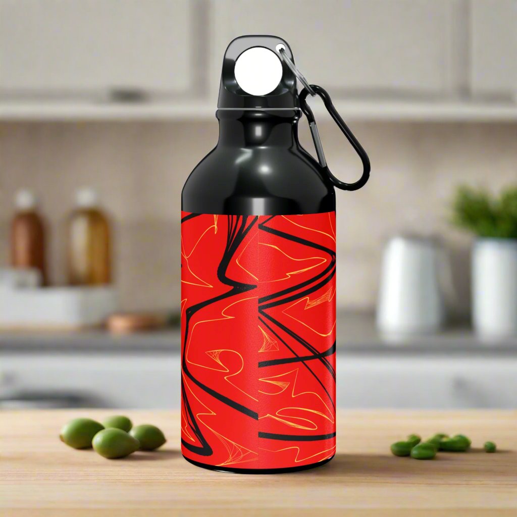 Distorted Musical Lines Oregon Sport Bottle