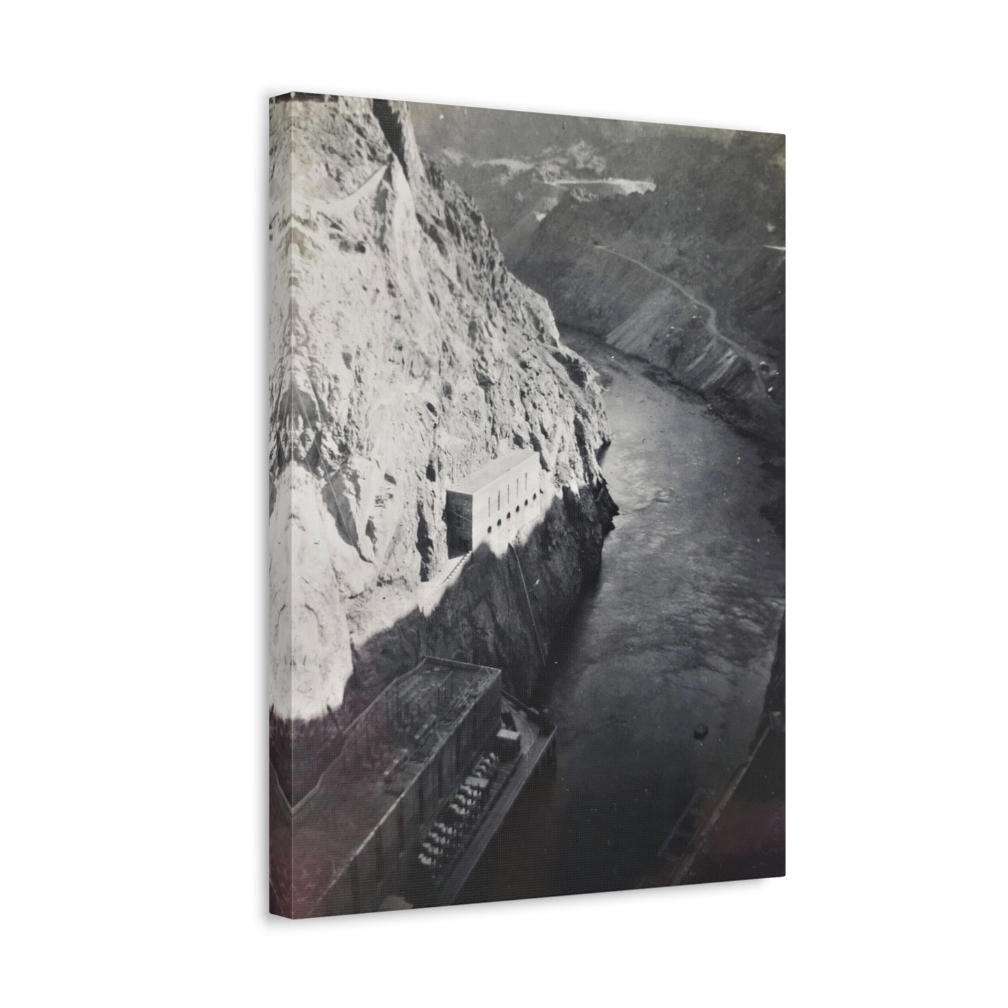 Boulder Dam Stretched Canvas