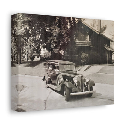 Classic Car Stretched Canvas