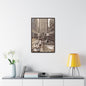 Rockefeller Plaza Gallery Canvas Wraps Vertical Frame 20″ x 30″ Premium Gallery Wraps (1.25″) Walnut