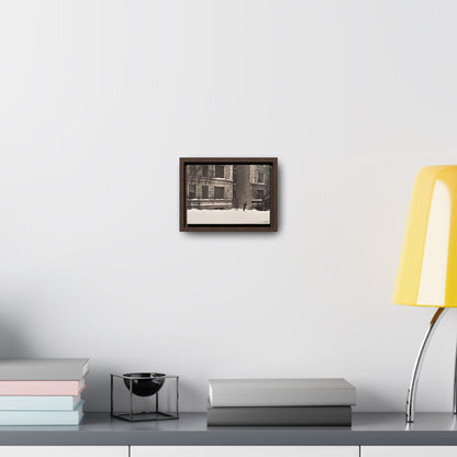 430 W 119th St New York Gallery Canvas Wraps Horizontal Frame 7" x 5" white black Premium Gallery Wraps (1.25″)