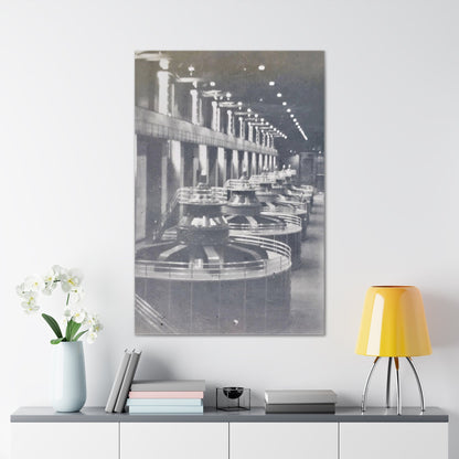 Boulder Dam Powerhouse Canvas Gallery Wraps 32″ x 48″ 1.25"