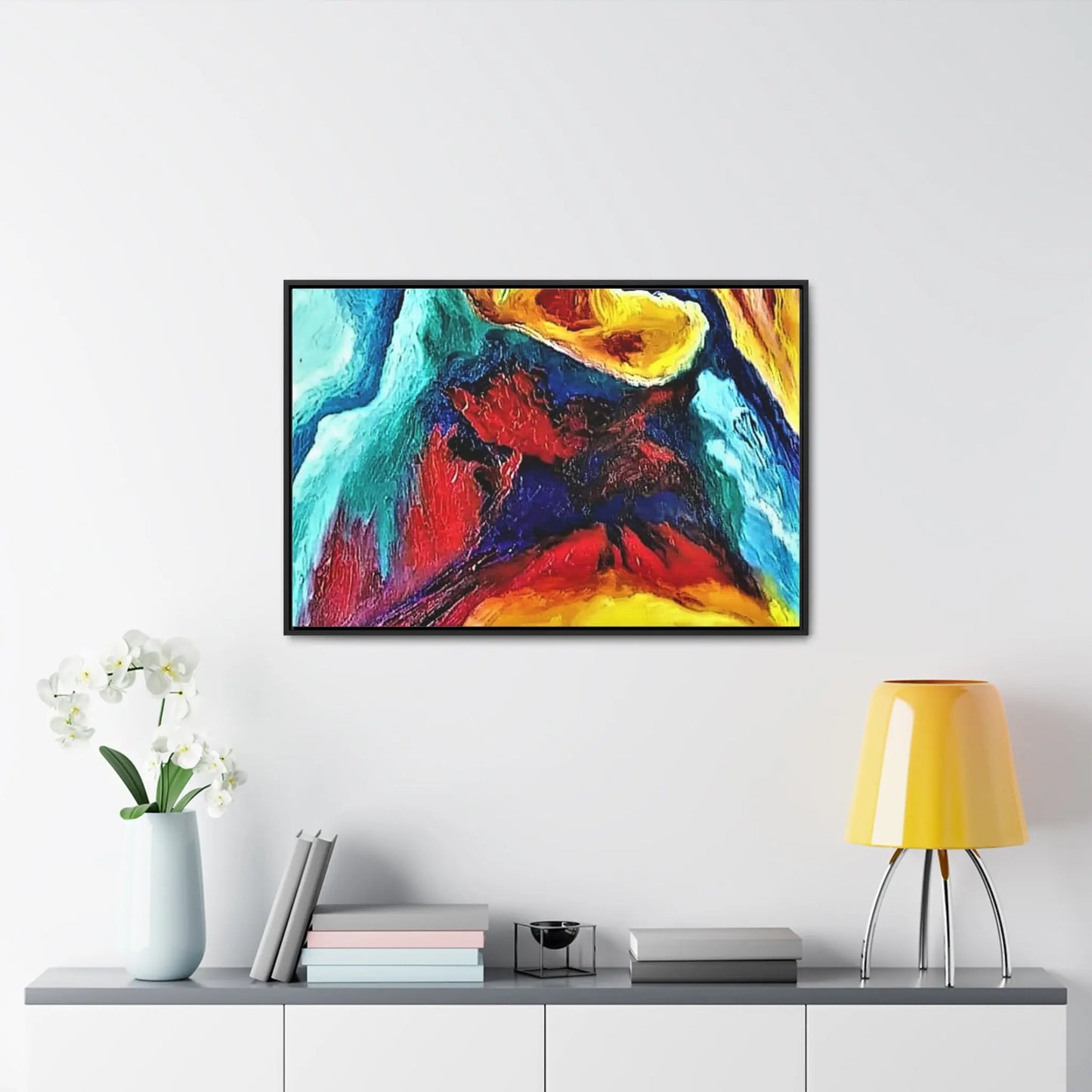 Cavern Gallery Canvas Wraps, Horizontal Frame