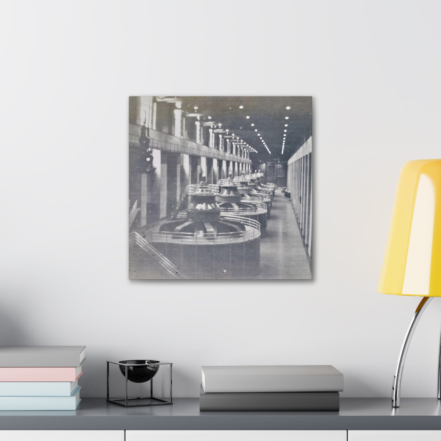 Boulder Dam Powerhouse Canvas Gallery Wraps