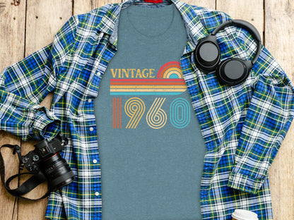 Retro Vintage 1960 Graphic Design Cool Style T-Shirt- Cloud 16 Clothing Co.- {{Product type}}