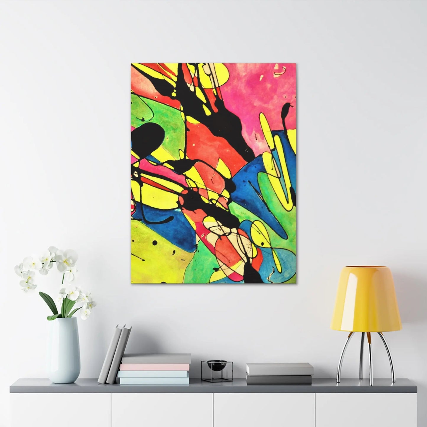 Exploding Earth Canvas Gallery Wraps 30″ x 40″ 1.25"