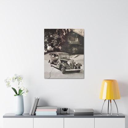 Classic Car Stretched Canvas 1.5" 24″ x 30″