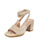 Juti Womens Summer Sandals - Apricot - heels